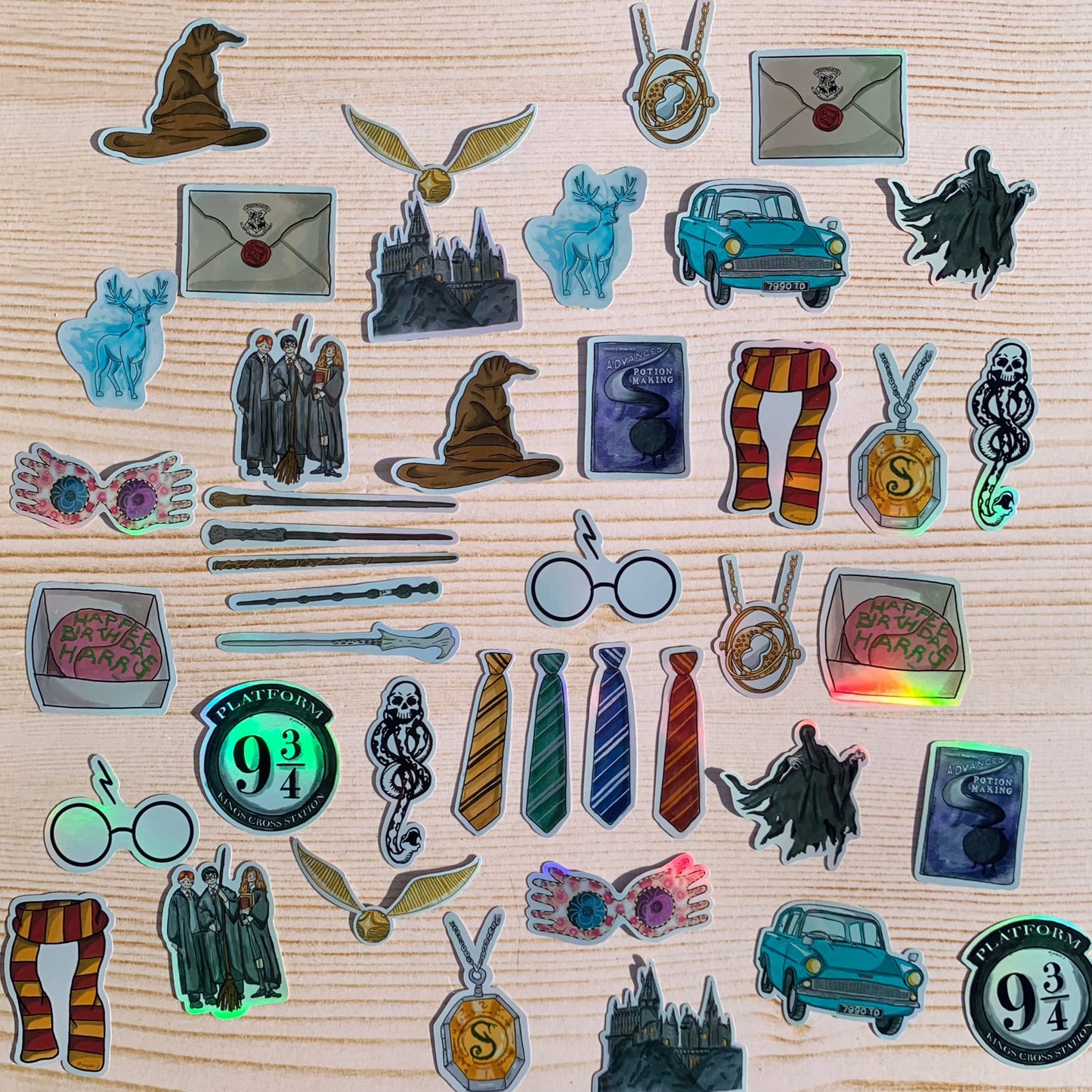 stickers harry potter