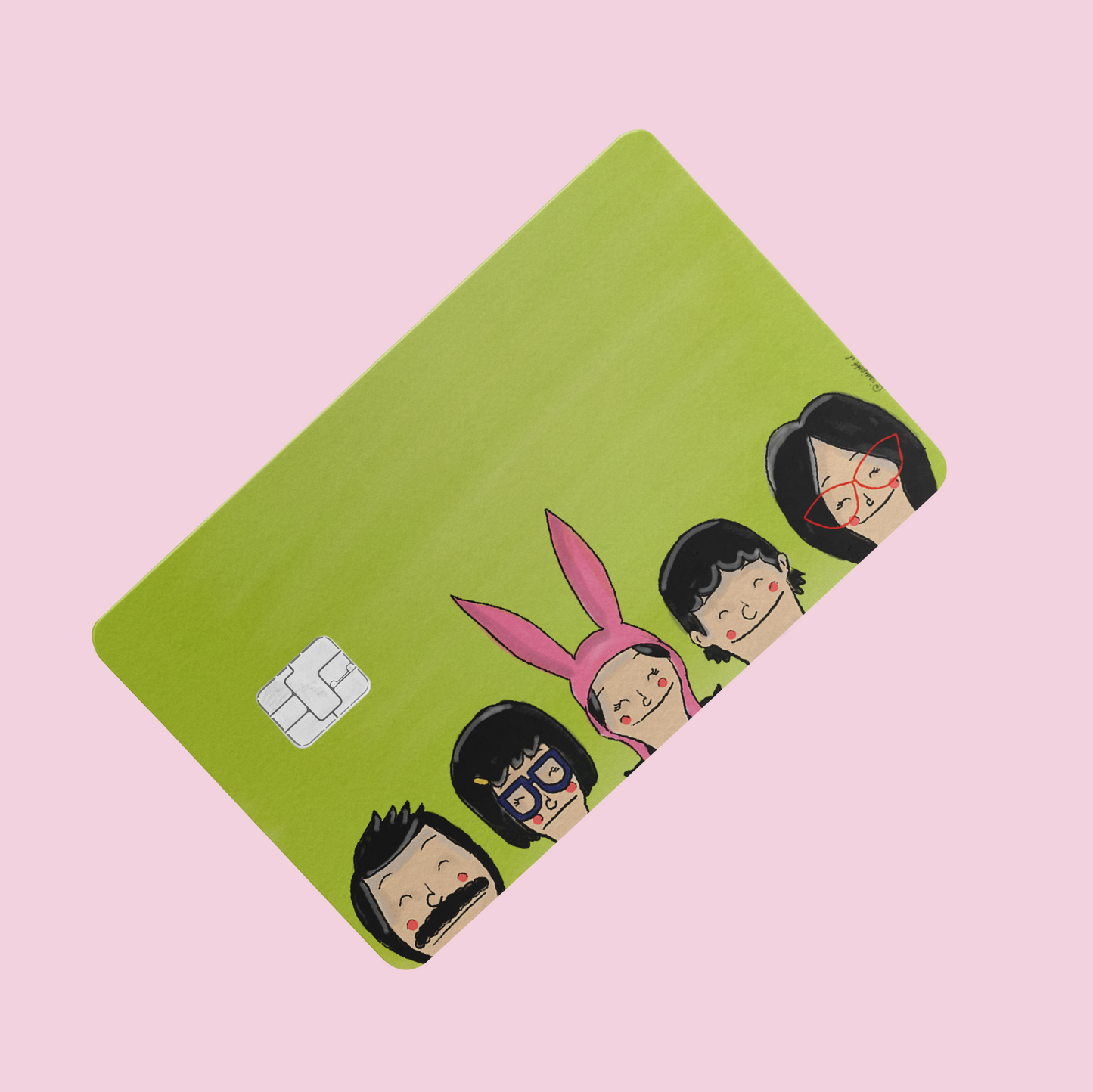 Adhesivo tarjetas - Bob's Burgers