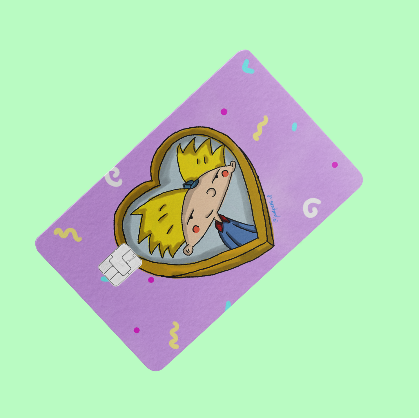 Adhesivos tarjetas - Hey Arnold!