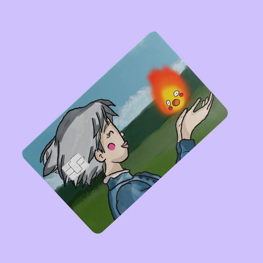 Adhesivos tarjetas - Howl's Moving Castle