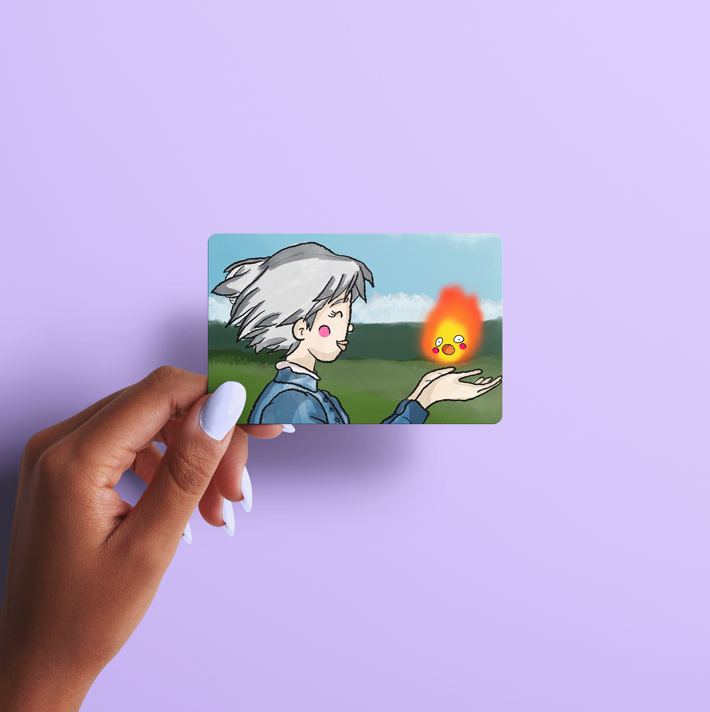 Adhesivos tarjetas - Howl's Moving Castle