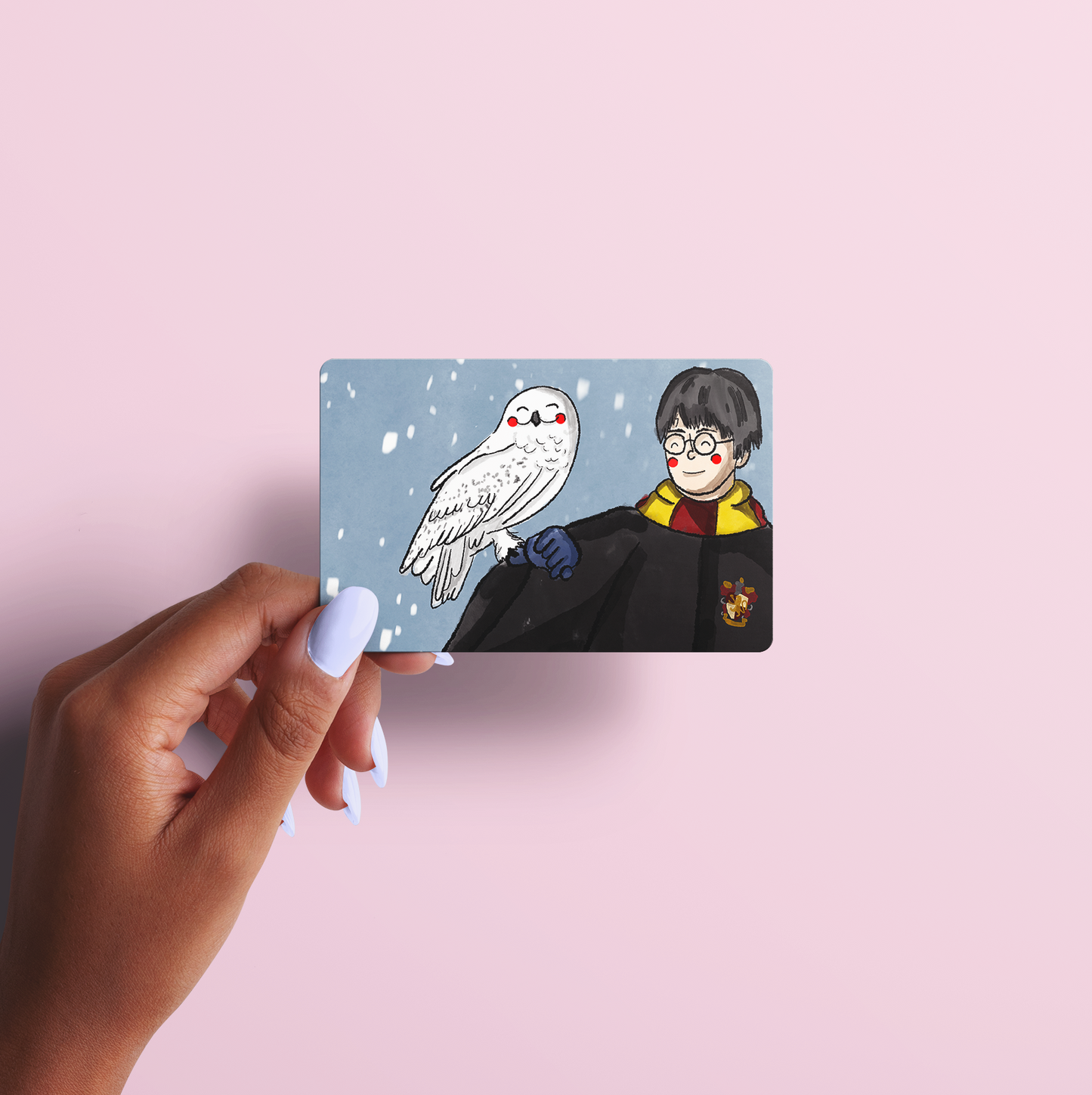 Adhesivos tarjetas - Harry Potter