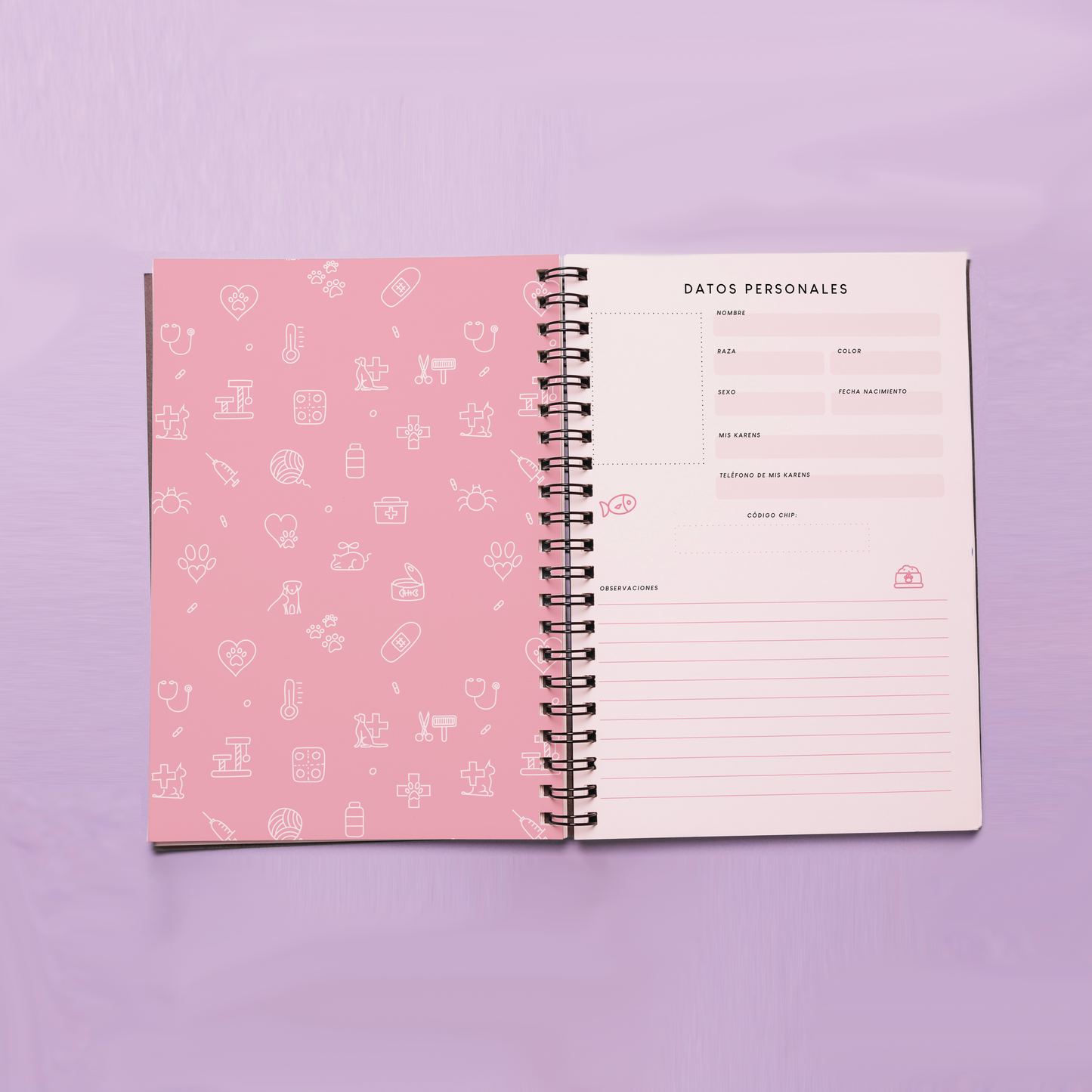 Planner Veterinario Personalizado