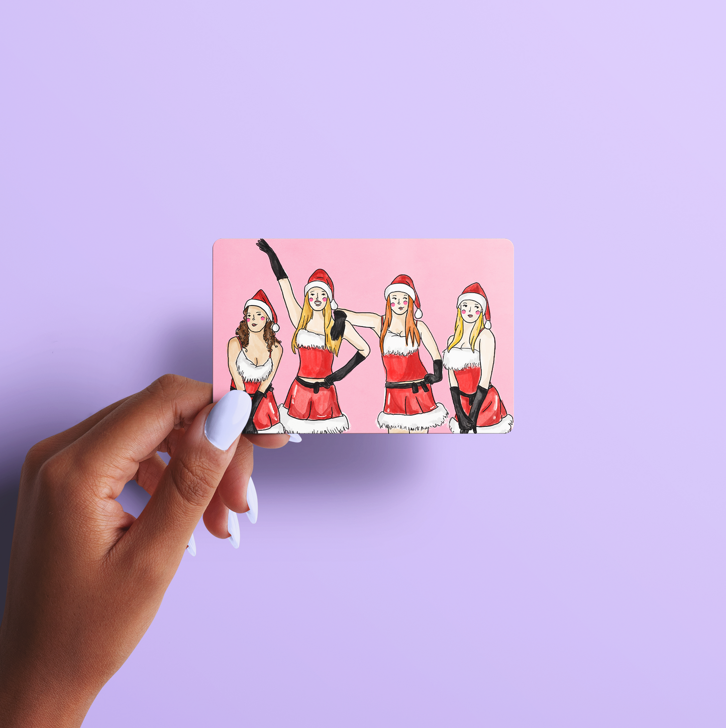 Adhesivo tarjetas - Mean Girls