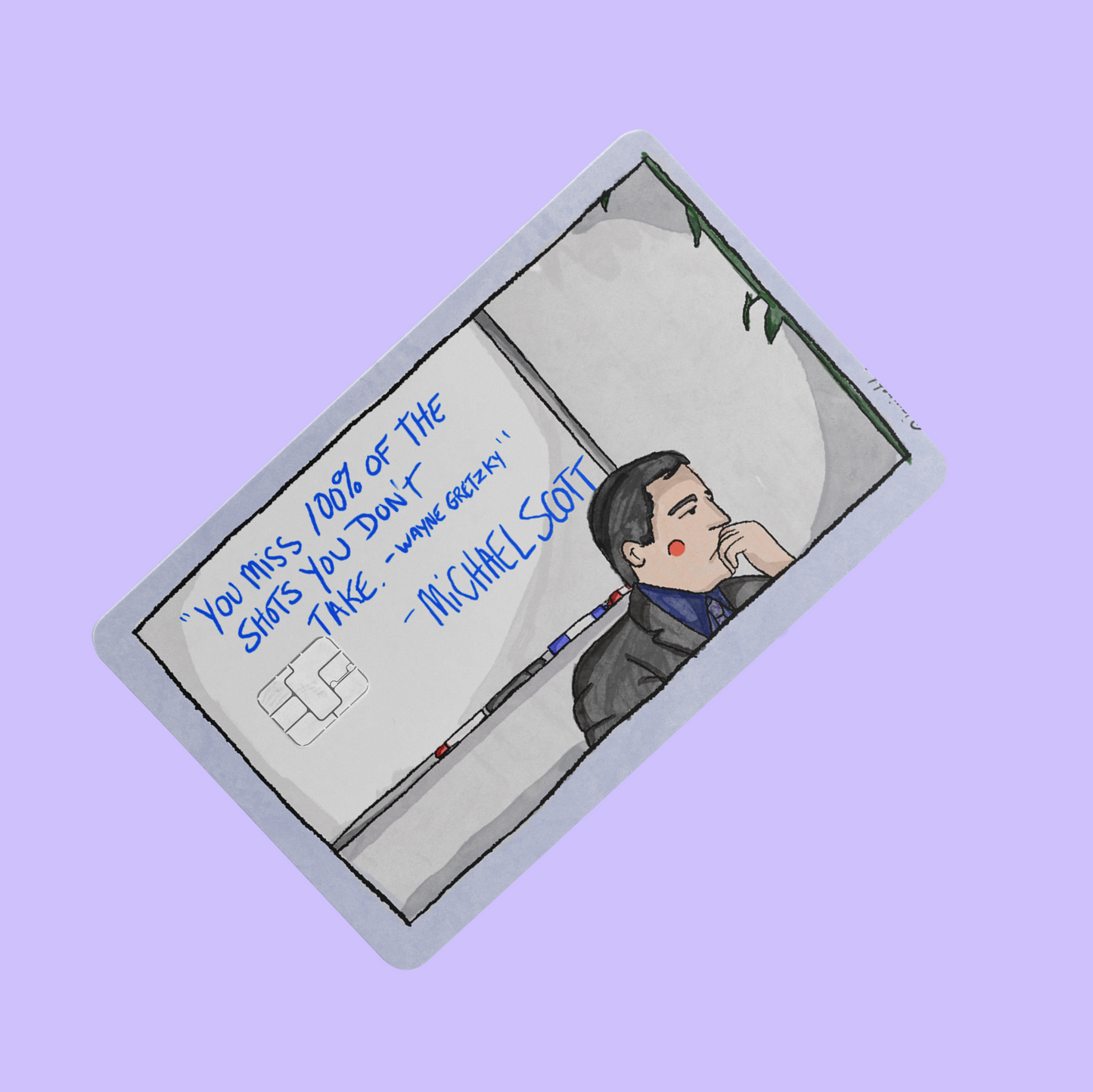 Adhesivos tarjetas - The Office