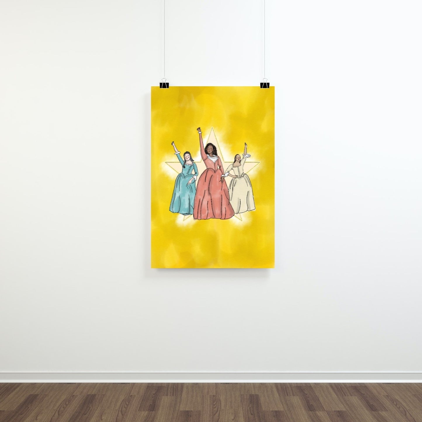 Póster Hamilton  - Schuyler Sisters