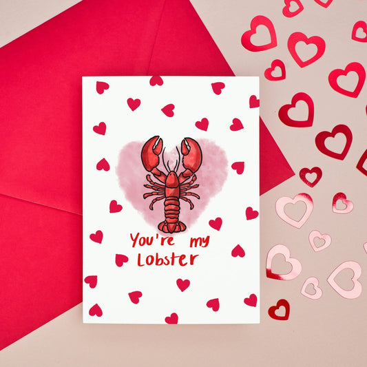 Tarjeta Valentín - Friends You are my lobster