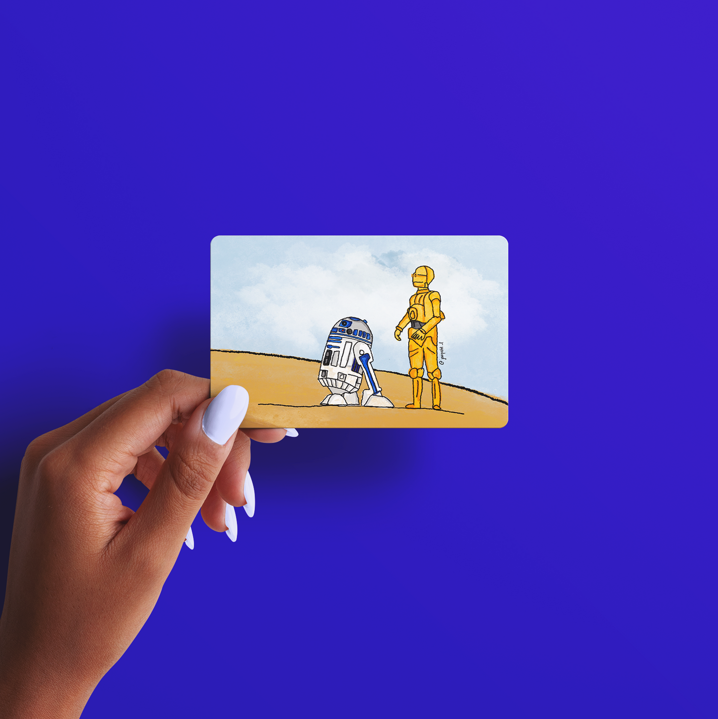 Adhesivos tarjetas - Star Wars